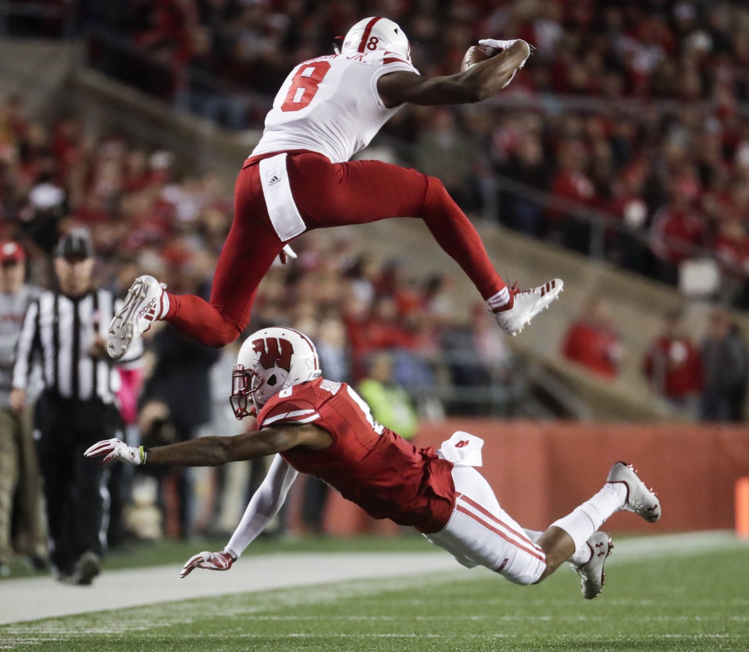 AP Nebraska Wisconsin Football